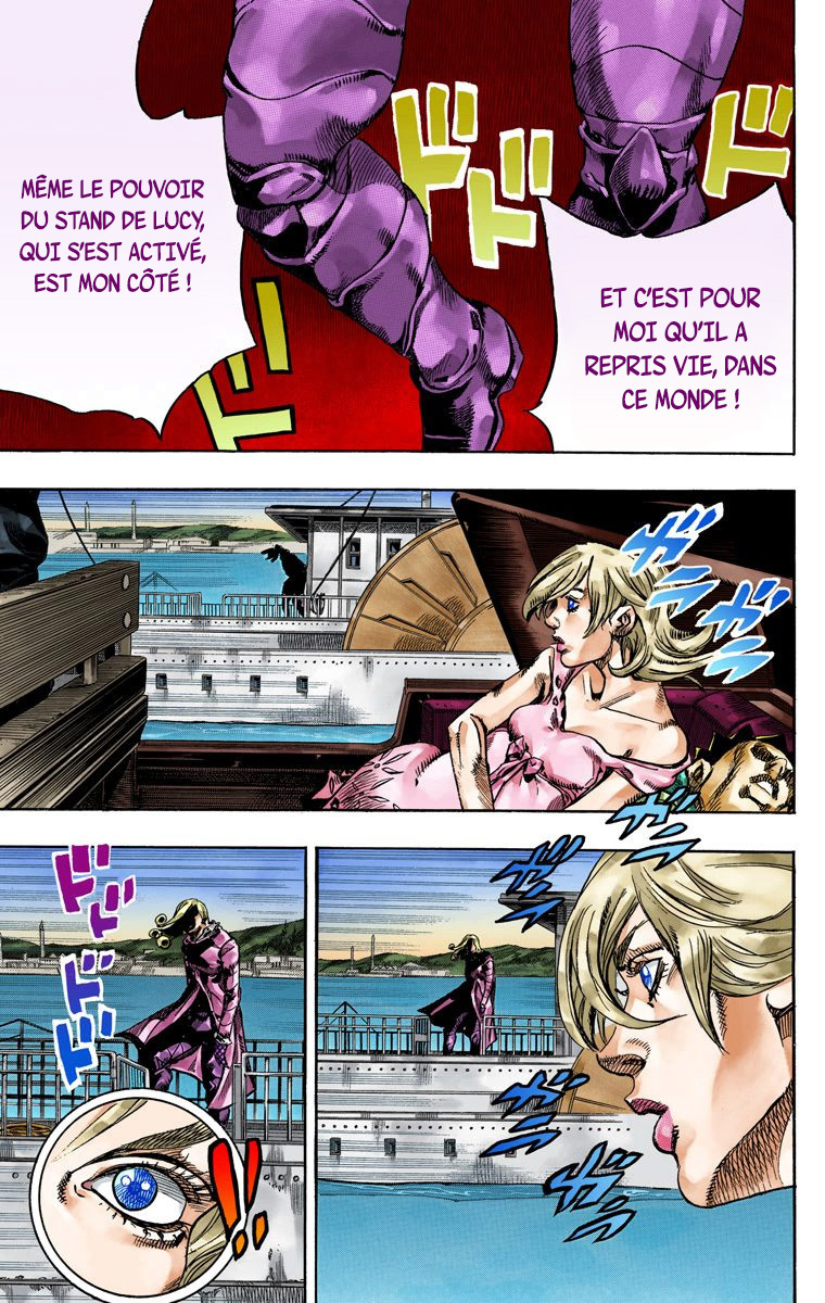 Read JoJo's Bizarre Adventure Part 7 Steel Ball Run Official Colored FR Manga Online