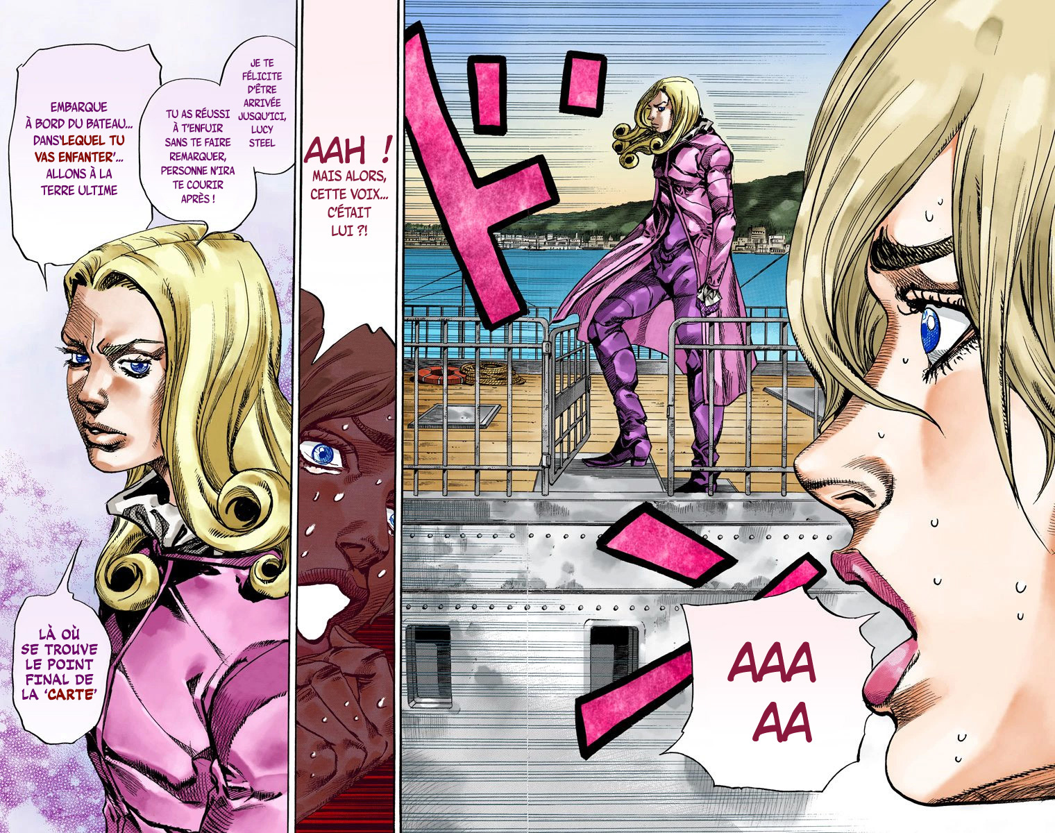 Read JoJo's Bizarre Adventure Part 7 Steel Ball Run Official Colored FR Manga Online