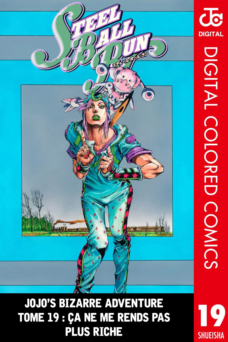 Read JoJo's Bizarre Adventure Part 7 Steel Ball Run Official Colored FR Manga Online