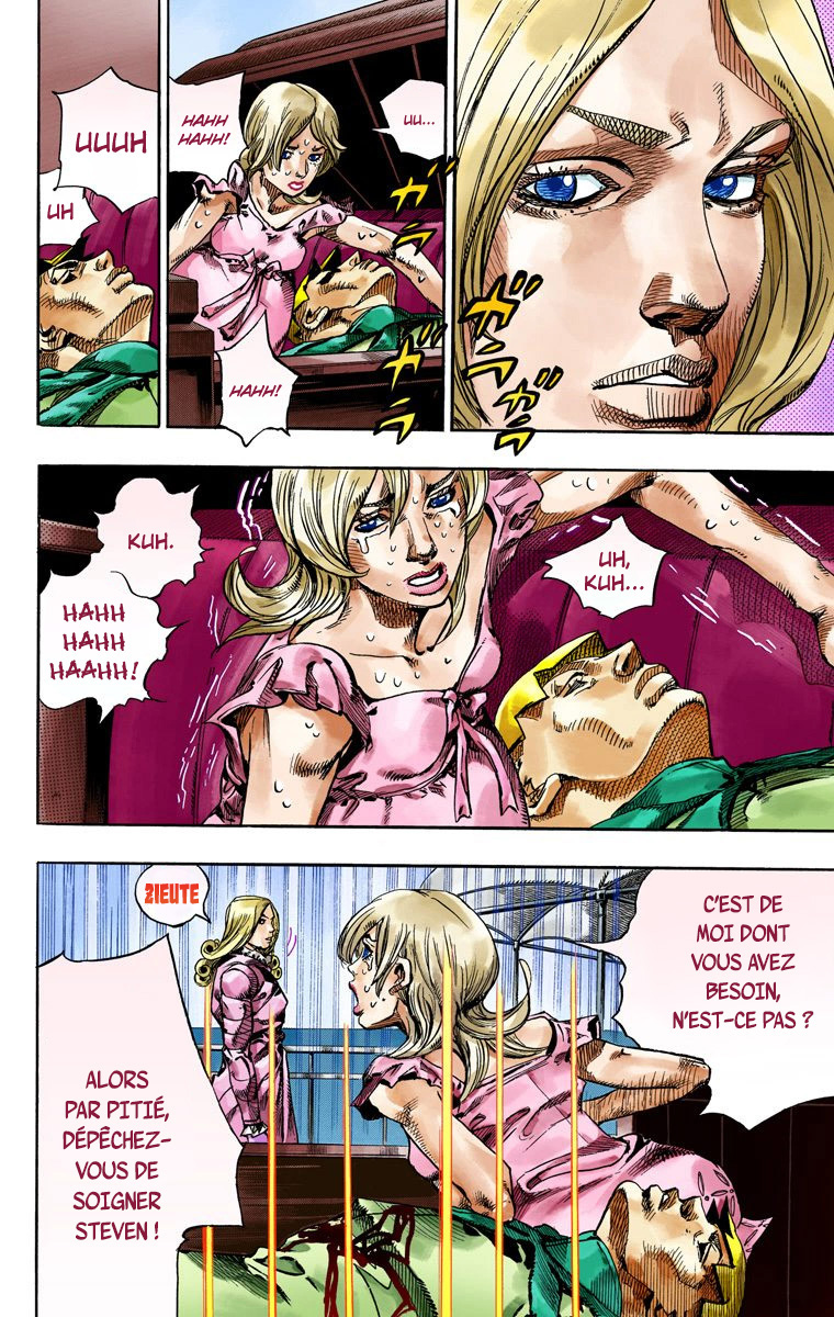 Read JoJo's Bizarre Adventure Part 7 Steel Ball Run Official Colored FR Manga Online