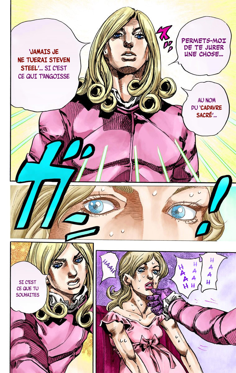 Read JoJo's Bizarre Adventure Part 7 Steel Ball Run Official Colored FR Manga Online