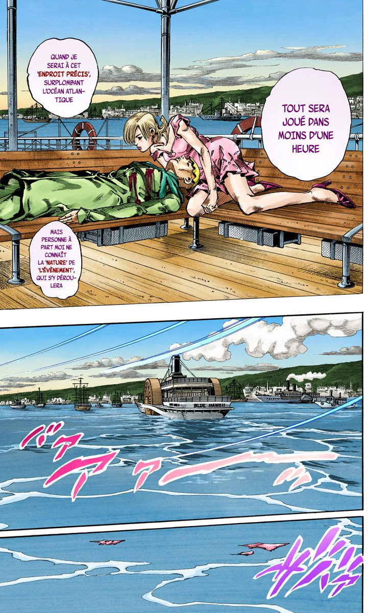 Read JoJo's Bizarre Adventure Part 7 Steel Ball Run Official Colored FR Manga Online