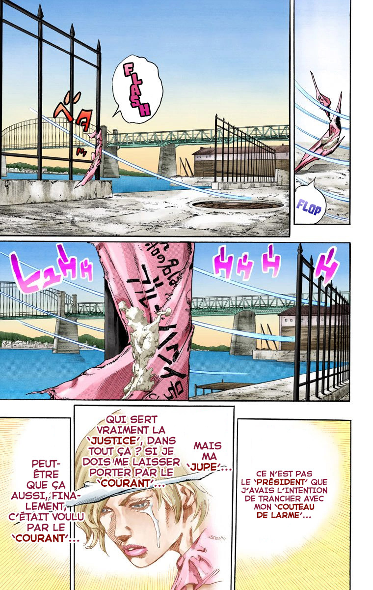 Read JoJo's Bizarre Adventure Part 7 Steel Ball Run Official Colored FR Manga Online
