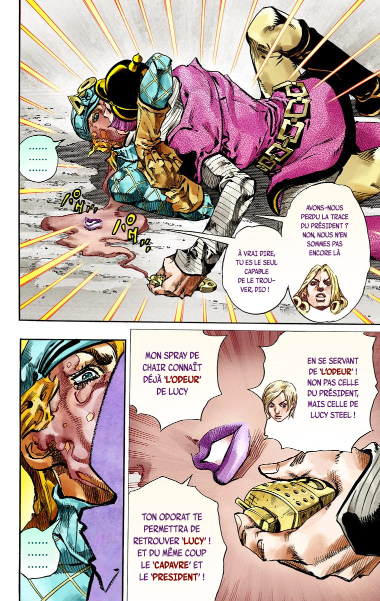 Read JoJo's Bizarre Adventure Part 7 Steel Ball Run Official Colored FR Manga Online