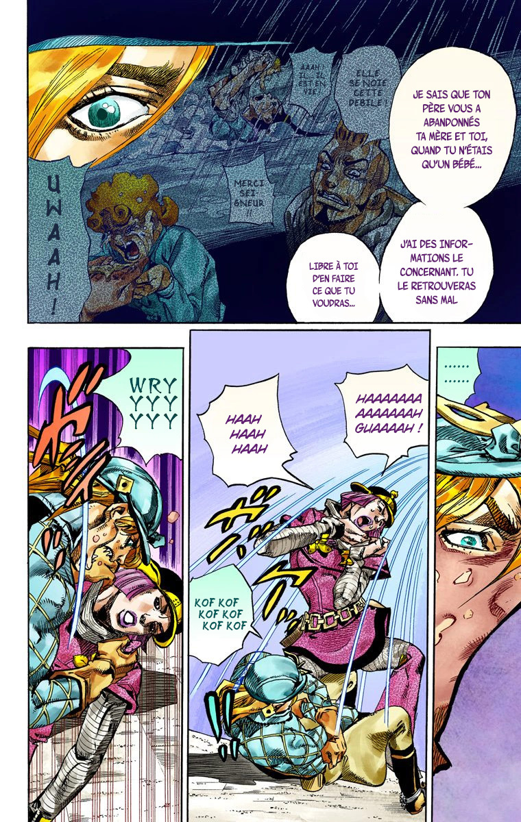Read JoJo's Bizarre Adventure Part 7 Steel Ball Run Official Colored FR Manga Online