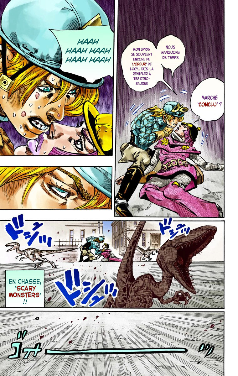 Read JoJo's Bizarre Adventure Part 7 Steel Ball Run Official Colored FR Manga Online