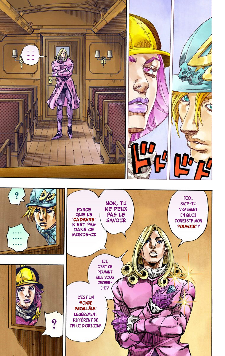 Read JoJo's Bizarre Adventure Part 7 Steel Ball Run Official Colored FR Manga Online