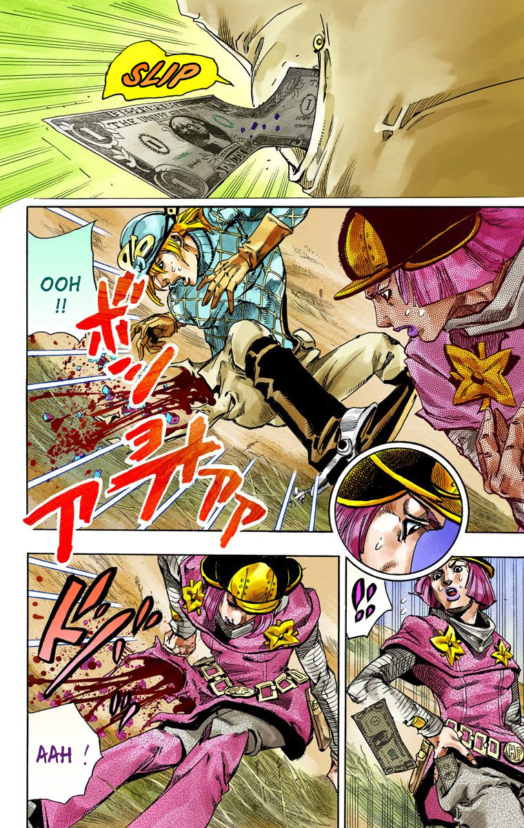 Read JoJo's Bizarre Adventure Part 7 Steel Ball Run Official Colored FR Manga Online