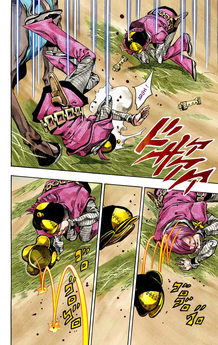 Read JoJo's Bizarre Adventure Part 7 Steel Ball Run Official Colored FR Manga Online