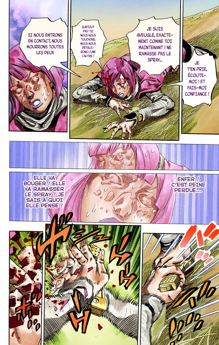 Read JoJo's Bizarre Adventure Part 7 Steel Ball Run Official Colored FR Manga Online