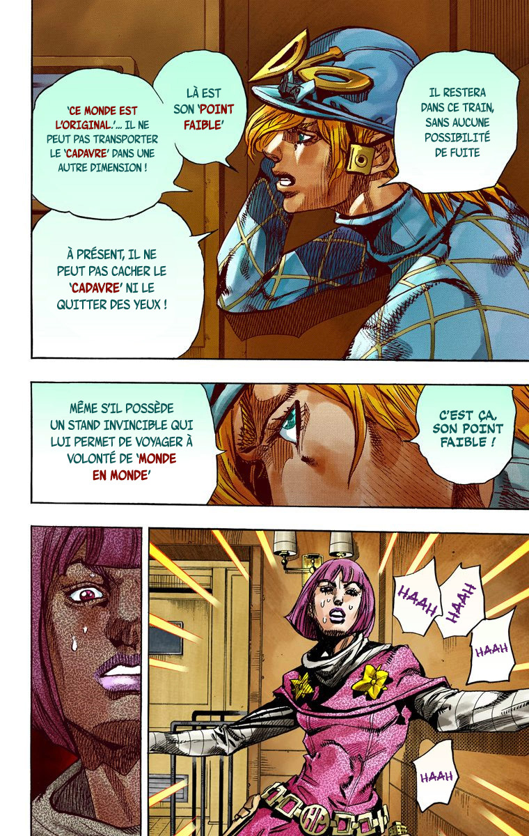 Read JoJo's Bizarre Adventure Part 7 Steel Ball Run Official Colored FR Manga Online