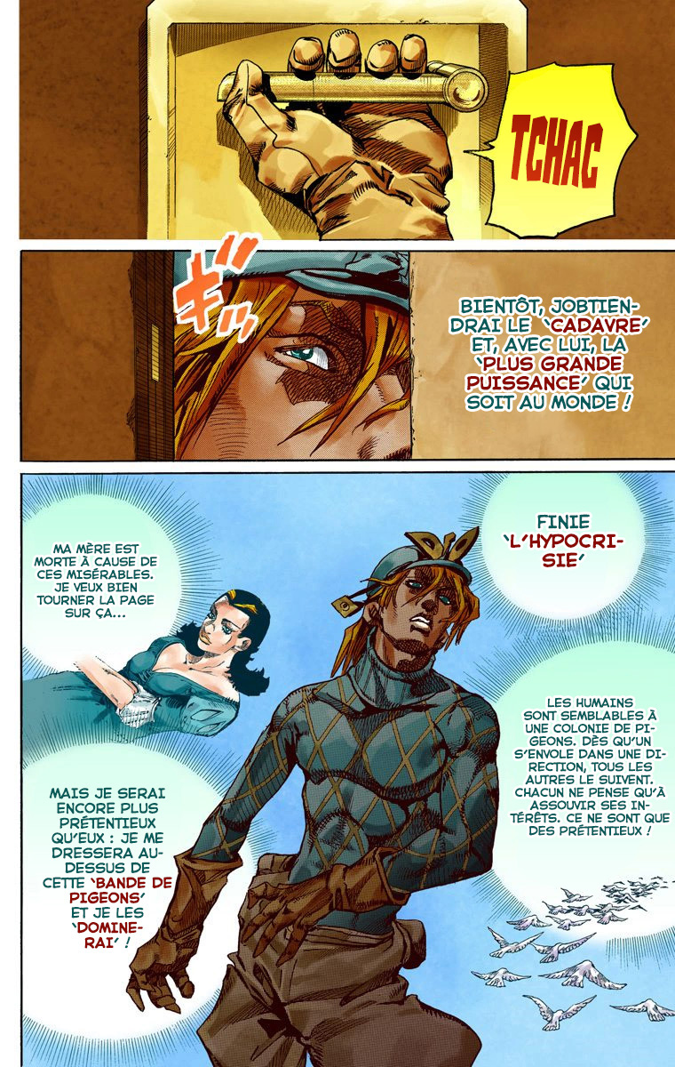 Read JoJo's Bizarre Adventure Part 7 Steel Ball Run Official Colored FR Manga Online