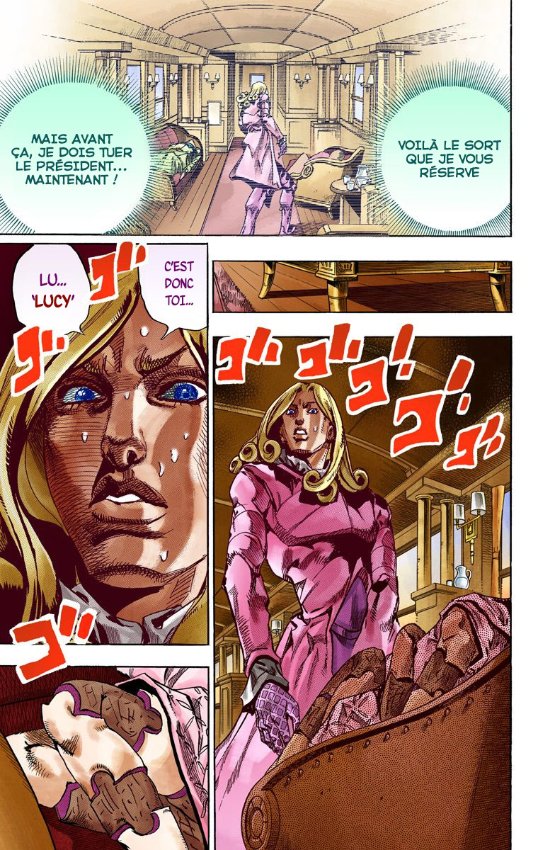 Read JoJo's Bizarre Adventure Part 7 Steel Ball Run Official Colored FR Manga Online