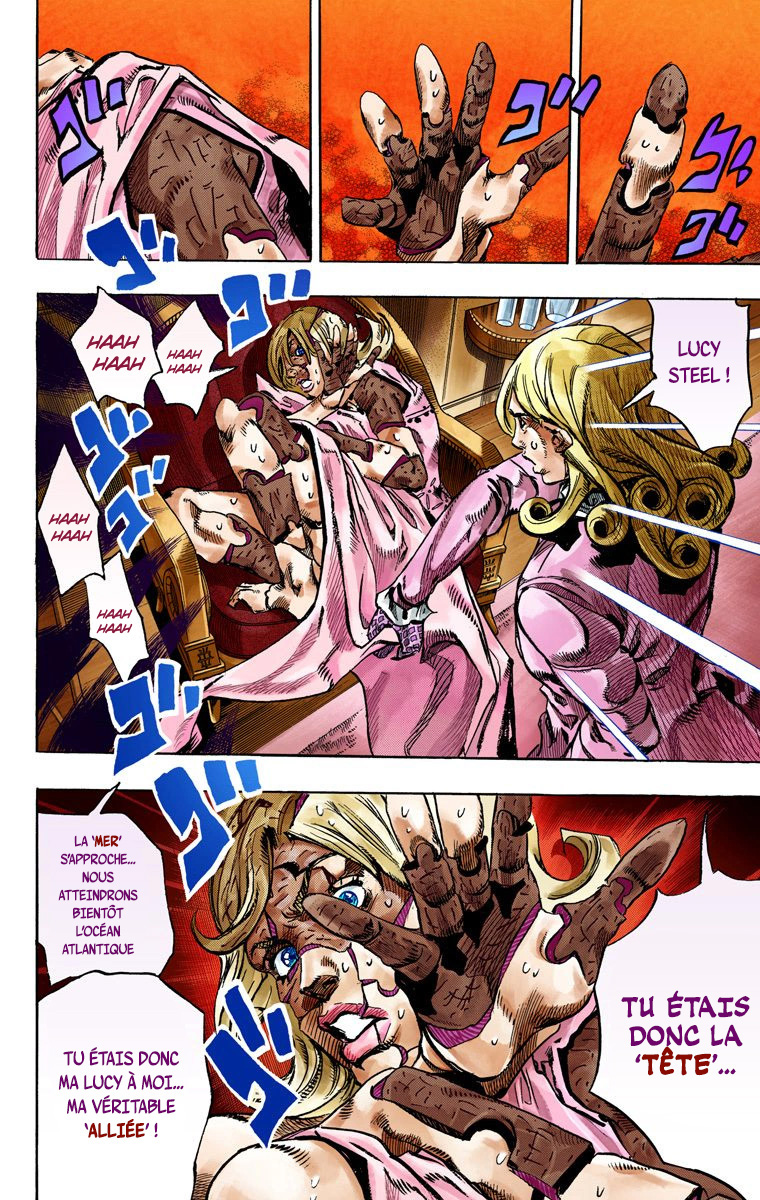 Read JoJo's Bizarre Adventure Part 7 Steel Ball Run Official Colored FR Manga Online