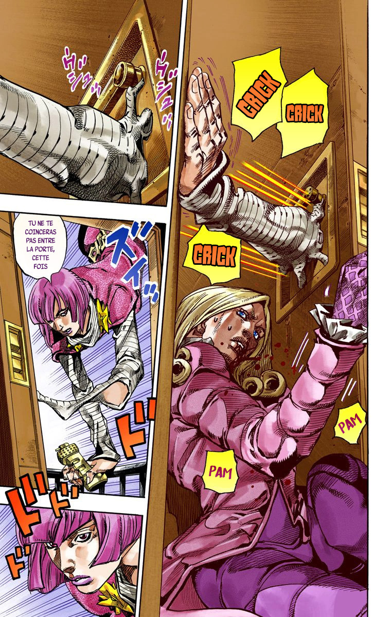 Read JoJo's Bizarre Adventure Part 7 Steel Ball Run Official Colored FR Manga Online