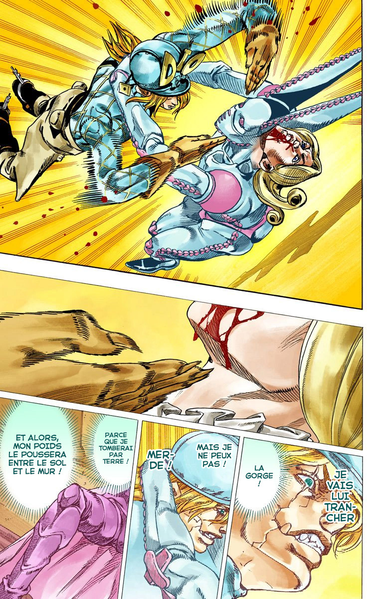 Read JoJo's Bizarre Adventure Part 7 Steel Ball Run Official Colored FR Manga Online