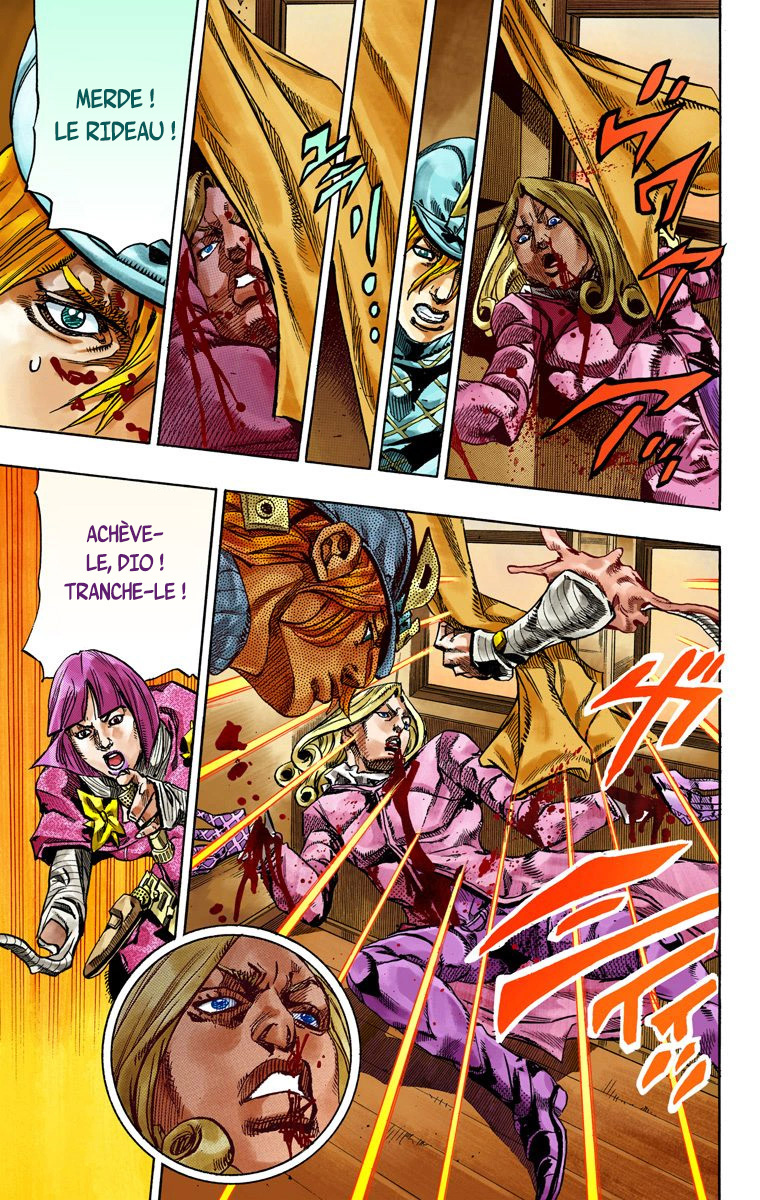 Read JoJo's Bizarre Adventure Part 7 Steel Ball Run Official Colored FR Manga Online