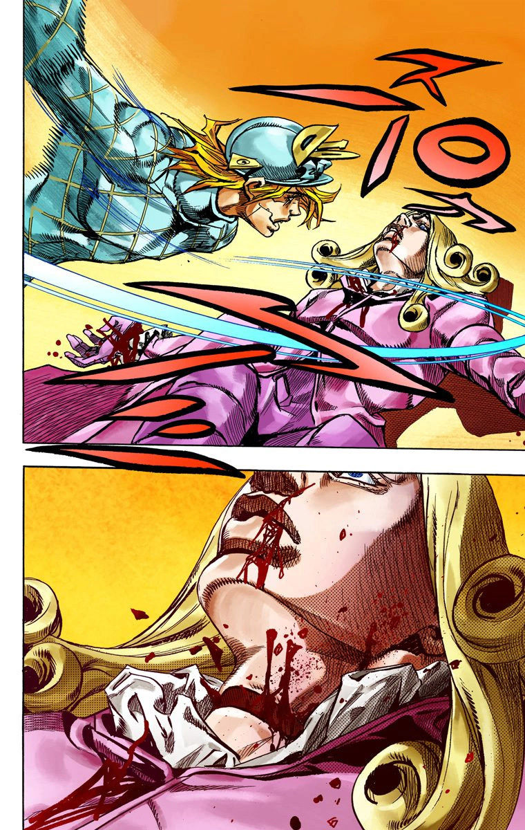 Read JoJo's Bizarre Adventure Part 7 Steel Ball Run Official Colored FR Manga Online