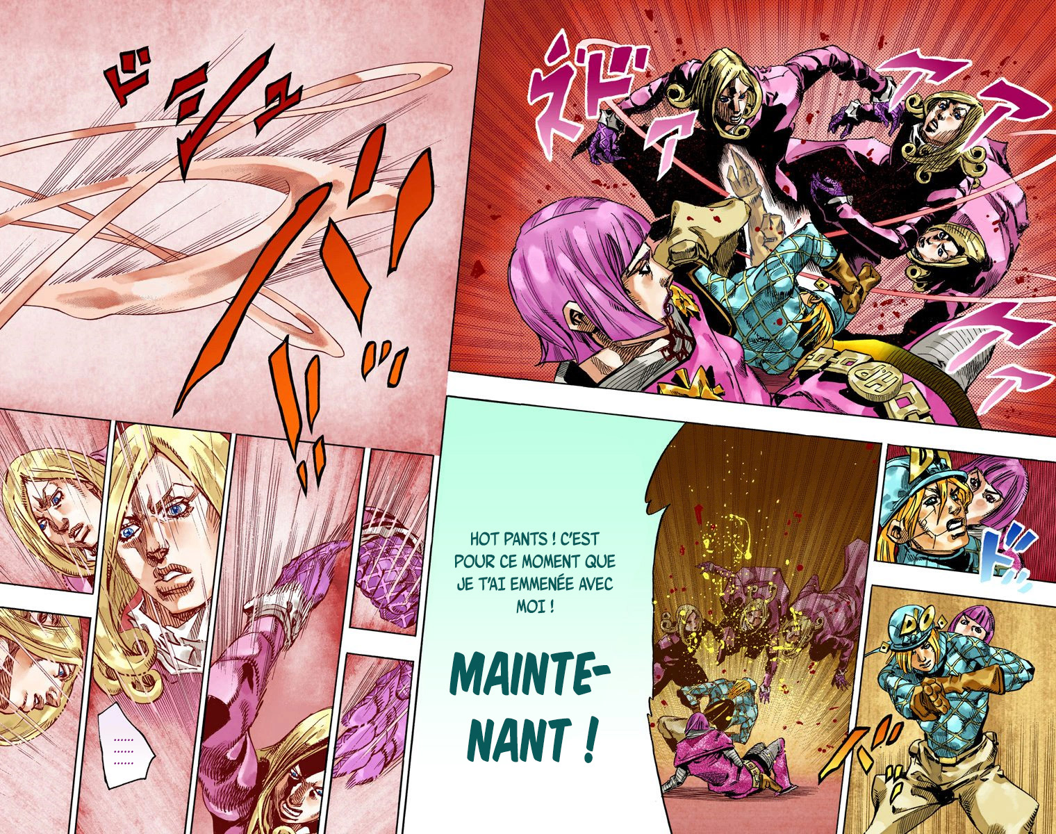 Read JoJo's Bizarre Adventure Part 7 Steel Ball Run Official Colored FR Manga Online