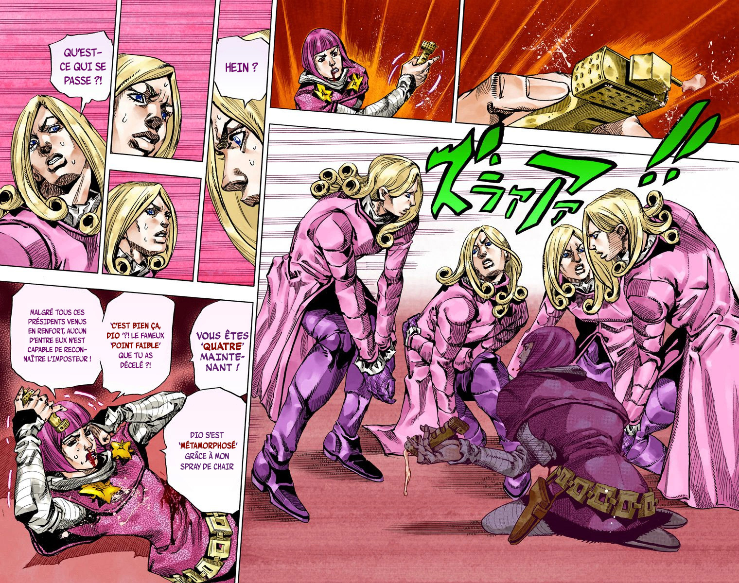 Read JoJo's Bizarre Adventure Part 7 Steel Ball Run Official Colored FR Manga Online