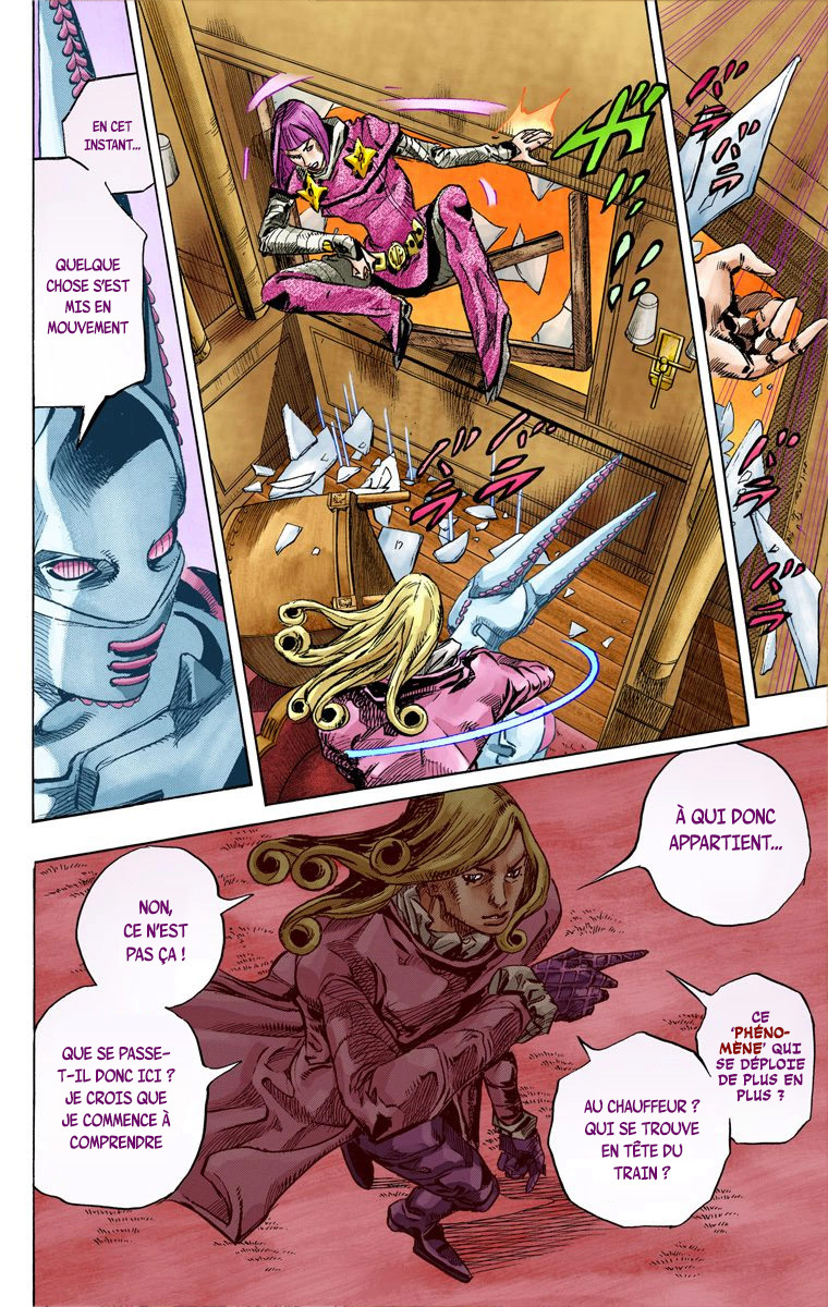 Read JoJo's Bizarre Adventure Part 7 Steel Ball Run Official Colored FR Manga Online