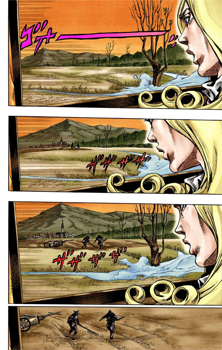 Read JoJo's Bizarre Adventure Part 7 Steel Ball Run Official Colored FR Manga Online