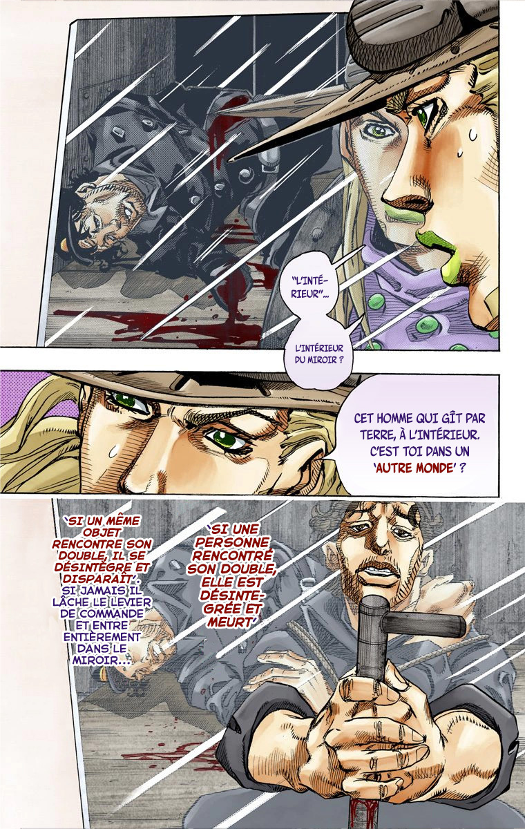Read JoJo's Bizarre Adventure Part 7 Steel Ball Run Official Colored FR Manga Online