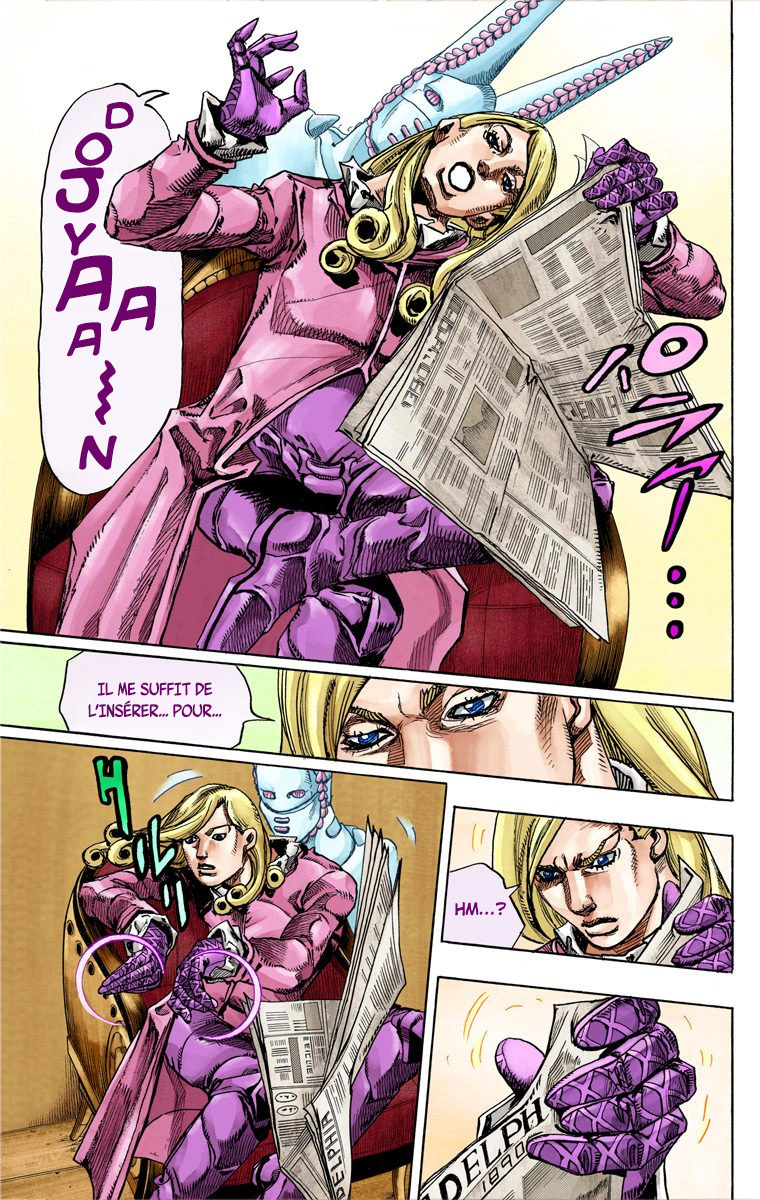 Read JoJo's Bizarre Adventure Part 7 Steel Ball Run Official Colored FR Manga Online