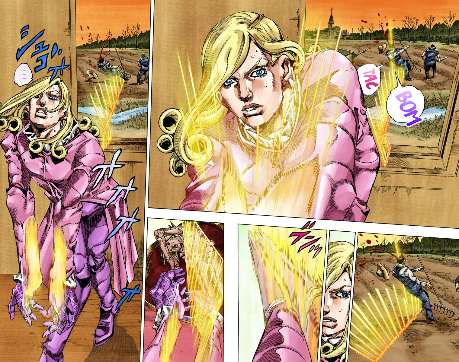 Read JoJo's Bizarre Adventure Part 7 Steel Ball Run Official Colored FR Manga Online