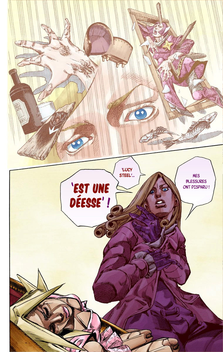 Read JoJo's Bizarre Adventure Part 7 Steel Ball Run Official Colored FR Manga Online