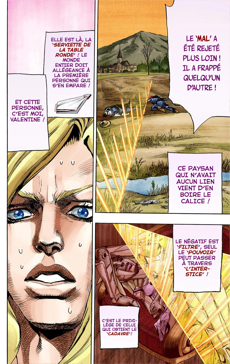 Read JoJo's Bizarre Adventure Part 7 Steel Ball Run Official Colored FR Manga Online