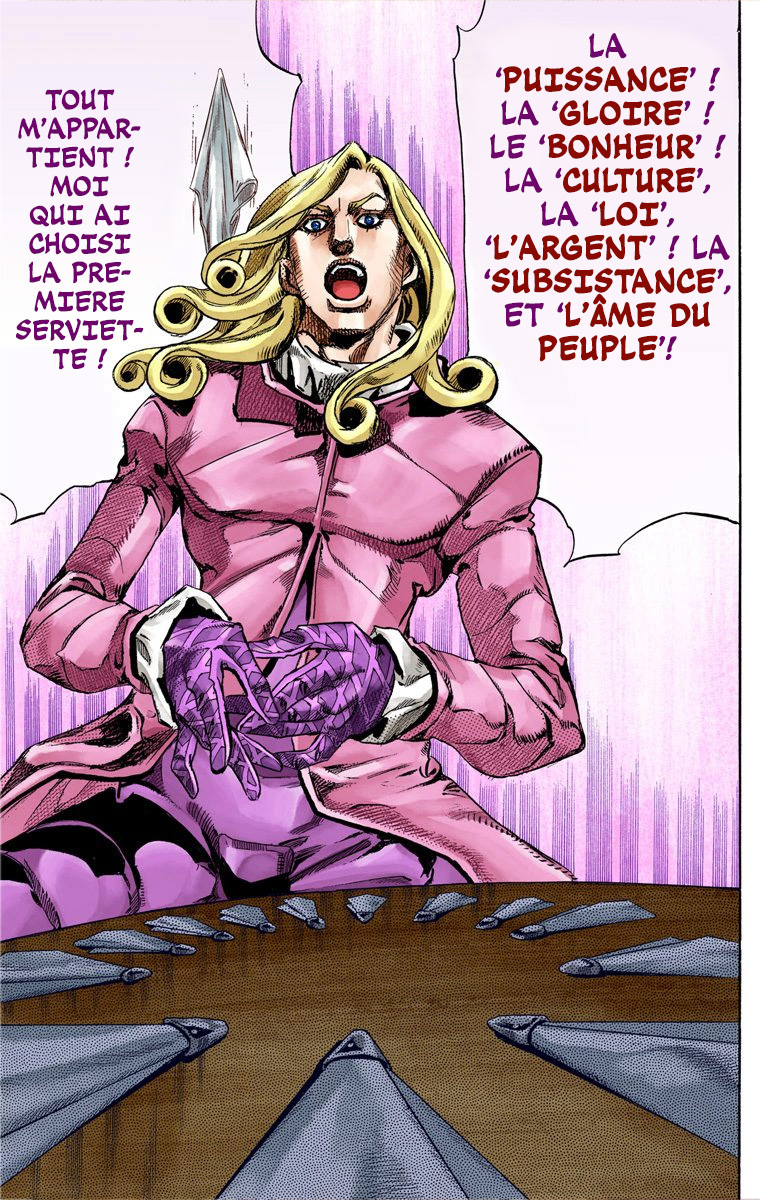 Read JoJo's Bizarre Adventure Part 7 Steel Ball Run Official Colored FR Manga Online
