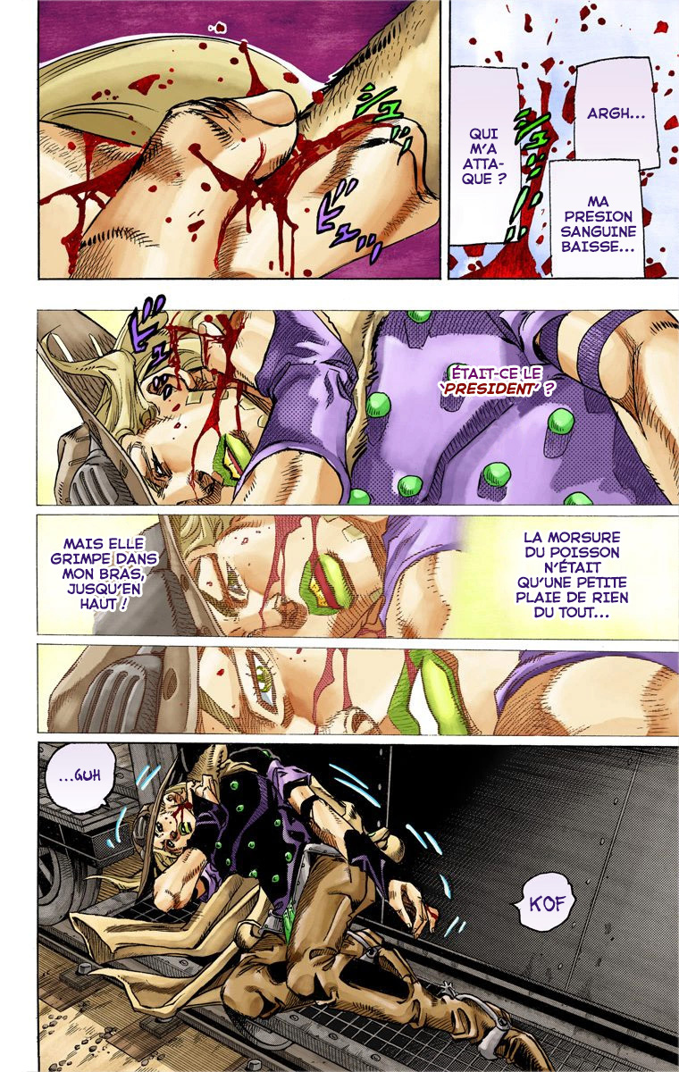 Read JoJo's Bizarre Adventure Part 7 Steel Ball Run Official Colored FR Manga Online