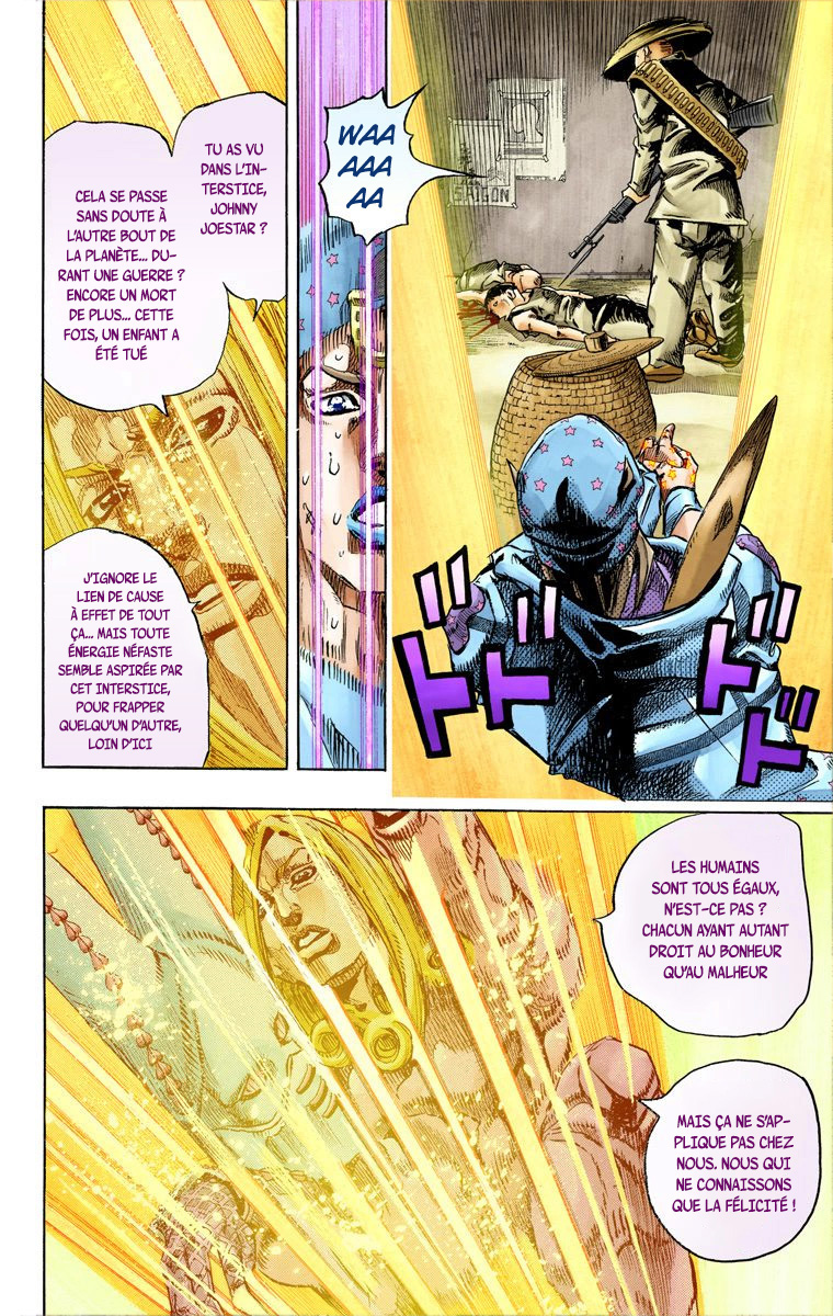 Read JoJo's Bizarre Adventure Part 7 Steel Ball Run Official Colored FR Manga Online