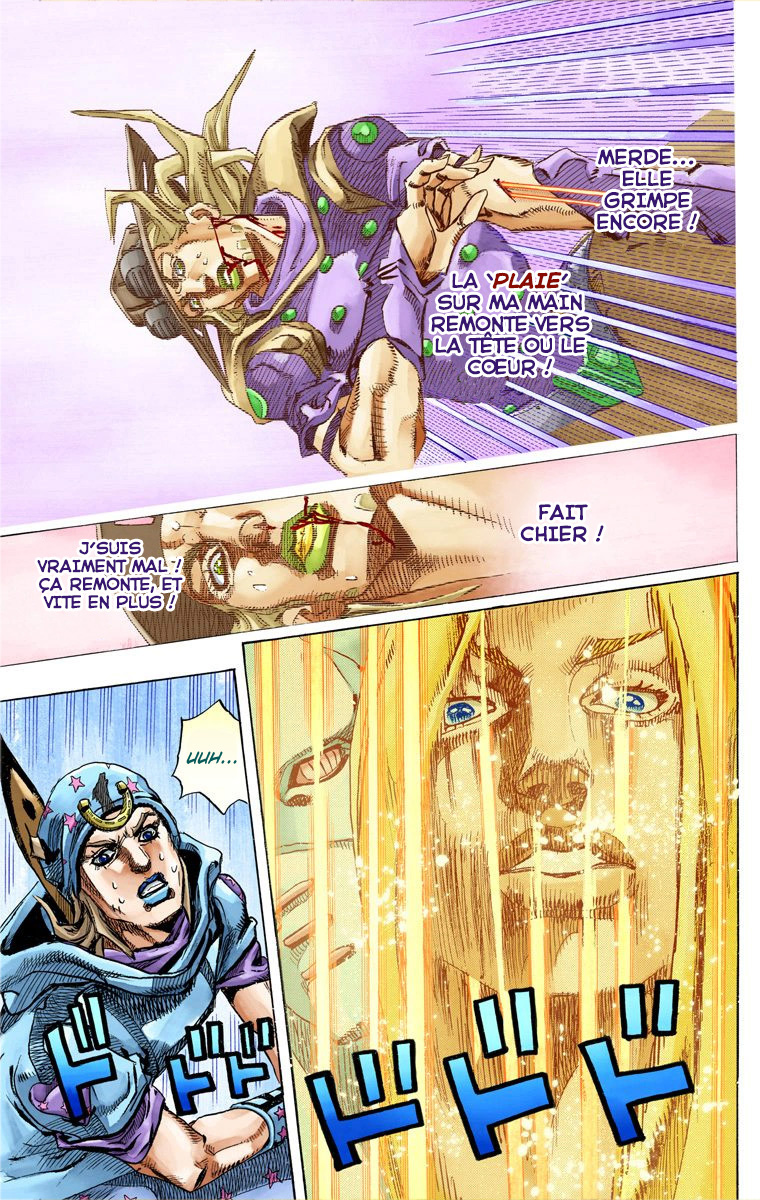 Read JoJo's Bizarre Adventure Part 7 Steel Ball Run Official Colored FR Manga Online