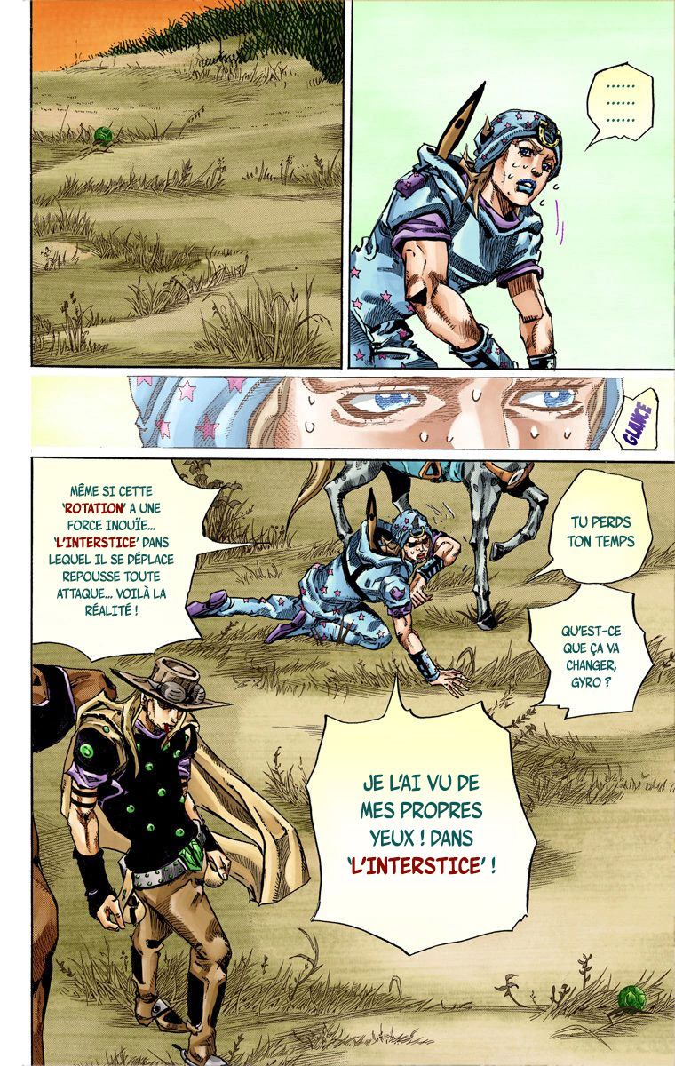 Read JoJo's Bizarre Adventure Part 7 Steel Ball Run Official Colored FR Manga Online