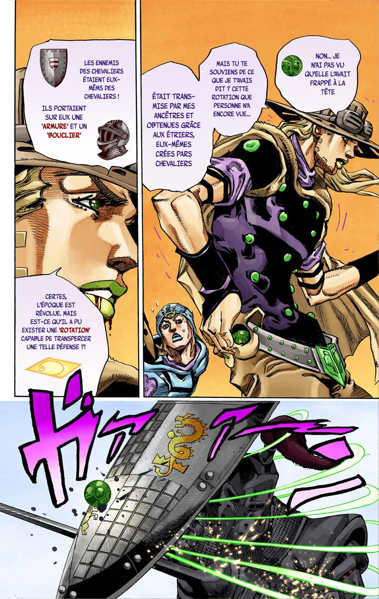 Read JoJo's Bizarre Adventure Part 7 Steel Ball Run Official Colored FR Manga Online