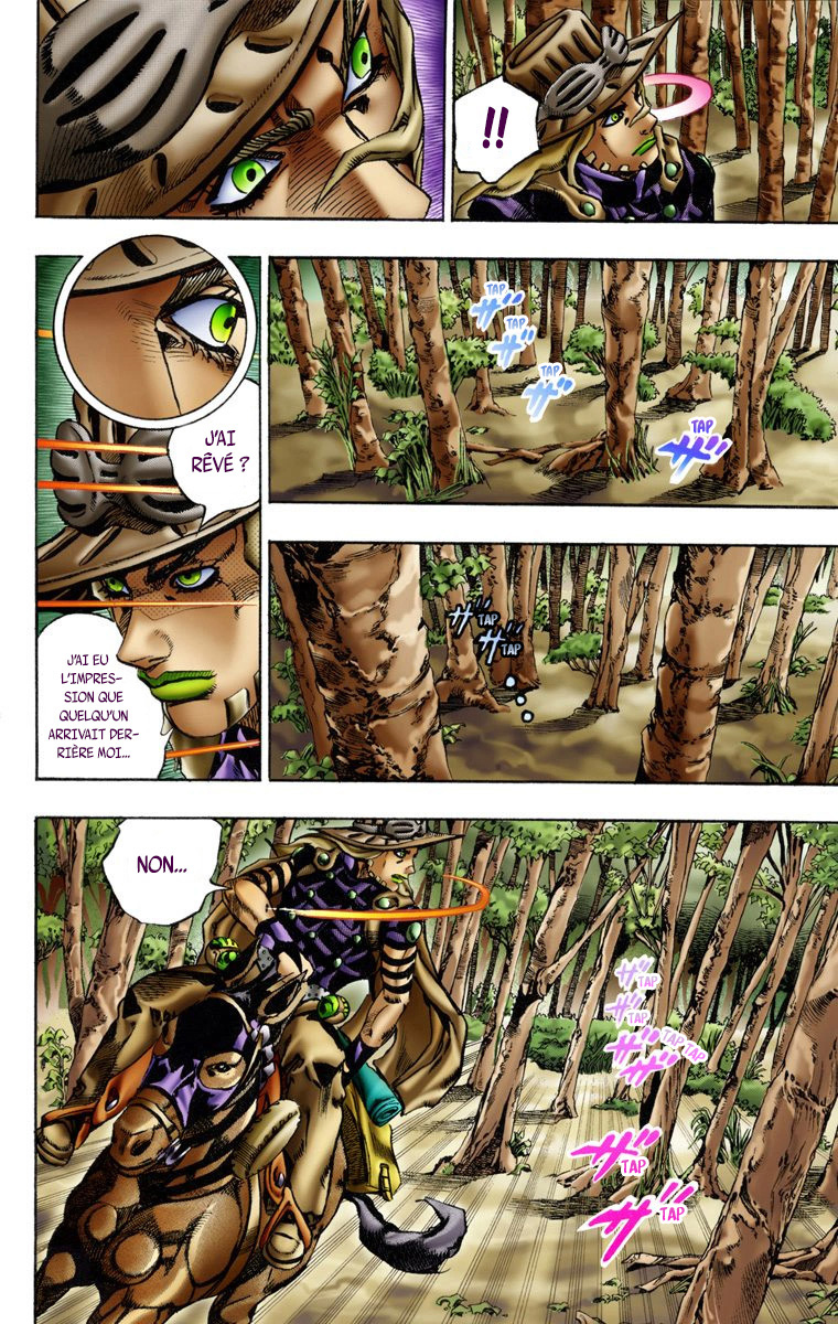 Read JoJo's Bizarre Adventure Part 7 Steel Ball Run Official Colored FR Manga Online