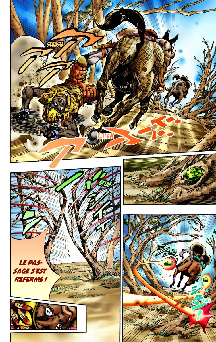 Read JoJo's Bizarre Adventure Part 7 Steel Ball Run Official Colored FR Manga Online