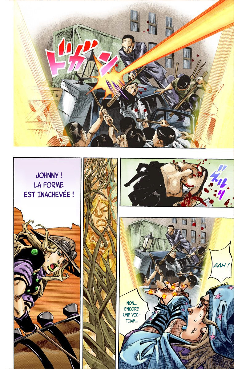 Read JoJo's Bizarre Adventure Part 7 Steel Ball Run Official Colored FR Manga Online
