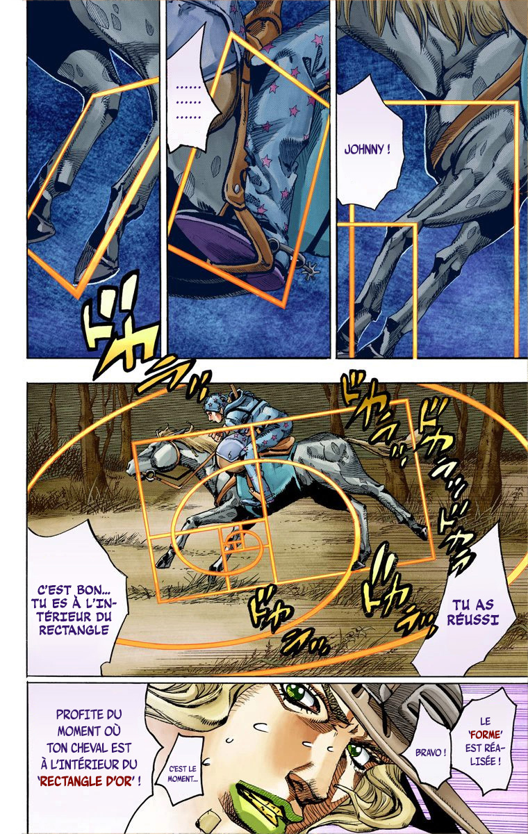 Read JoJo's Bizarre Adventure Part 7 Steel Ball Run Official Colored FR Manga Online