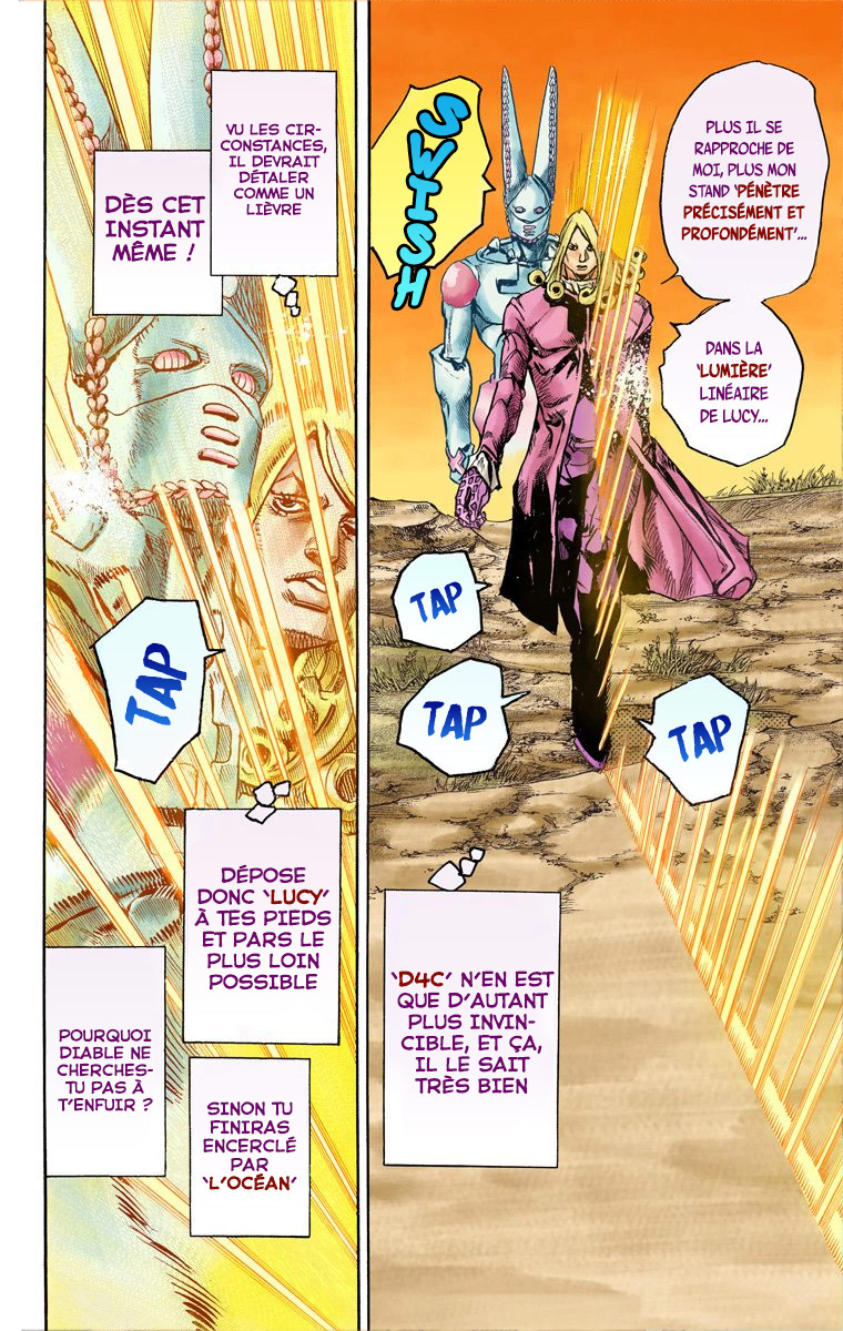 Read JoJo's Bizarre Adventure Part 7 Steel Ball Run Official Colored FR Manga Online