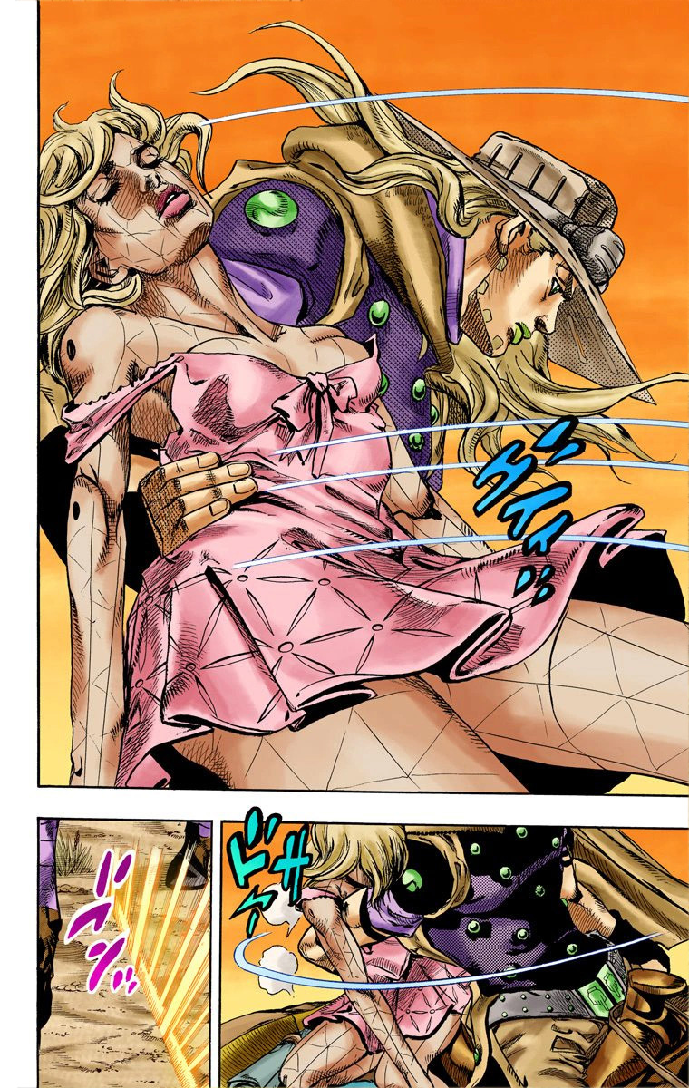 Read JoJo's Bizarre Adventure Part 7 Steel Ball Run Official Colored FR Manga Online