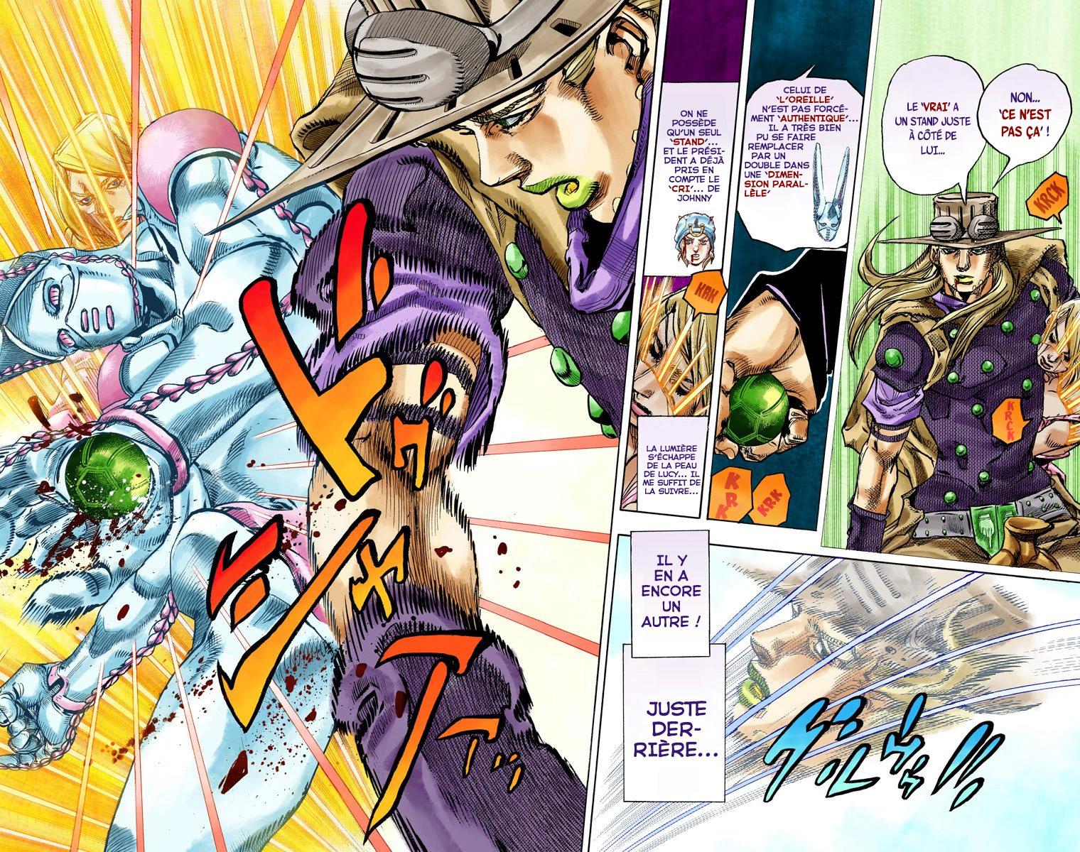 Read JoJo's Bizarre Adventure Part 7 Steel Ball Run Official Colored FR Manga Online