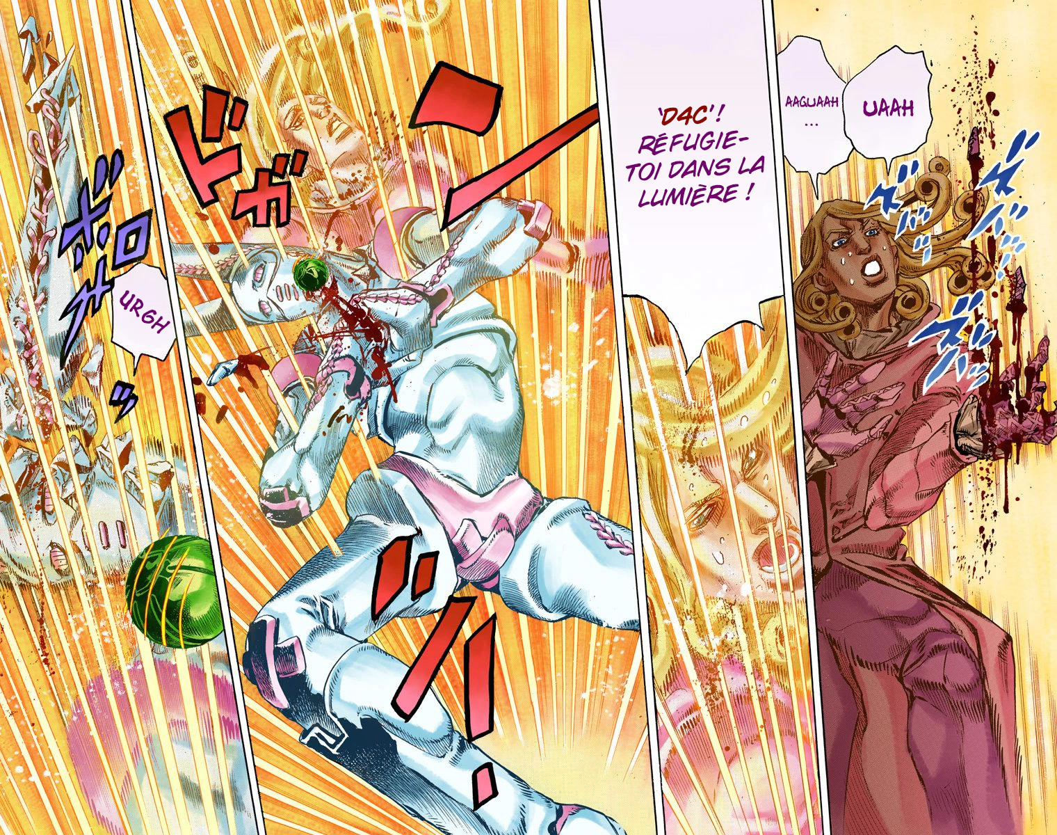 Read JoJo's Bizarre Adventure Part 7 Steel Ball Run Official Colored FR Manga Online