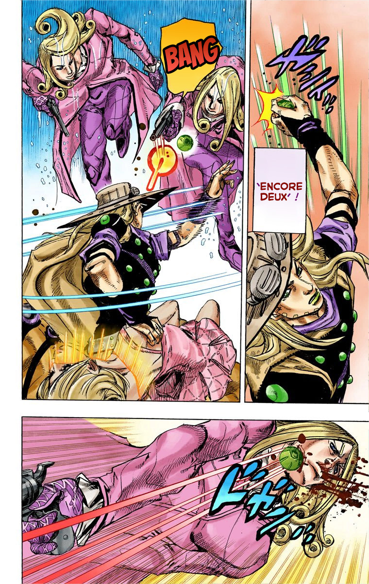 Read JoJo's Bizarre Adventure Part 7 Steel Ball Run Official Colored FR Manga Online