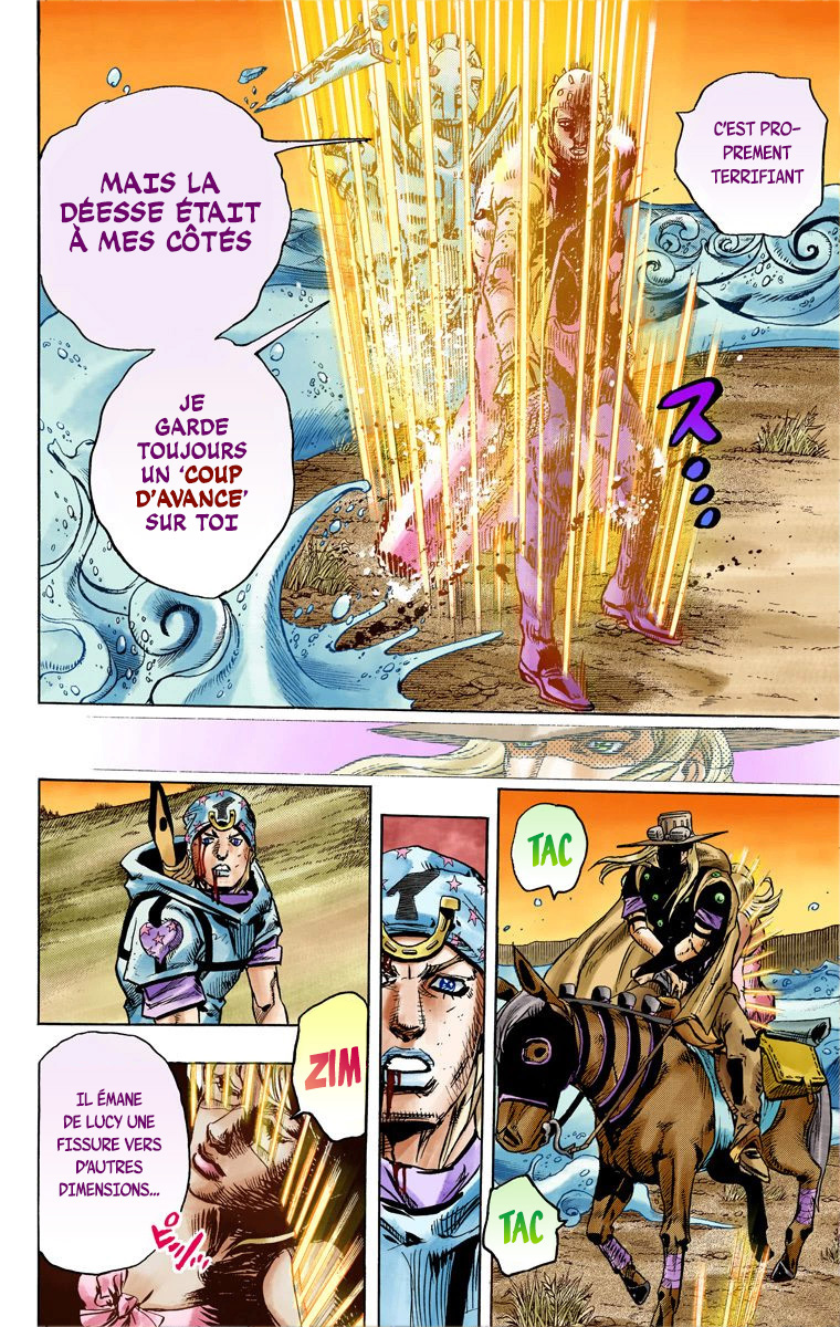 Read JoJo's Bizarre Adventure Part 7 Steel Ball Run Official Colored FR Manga Online