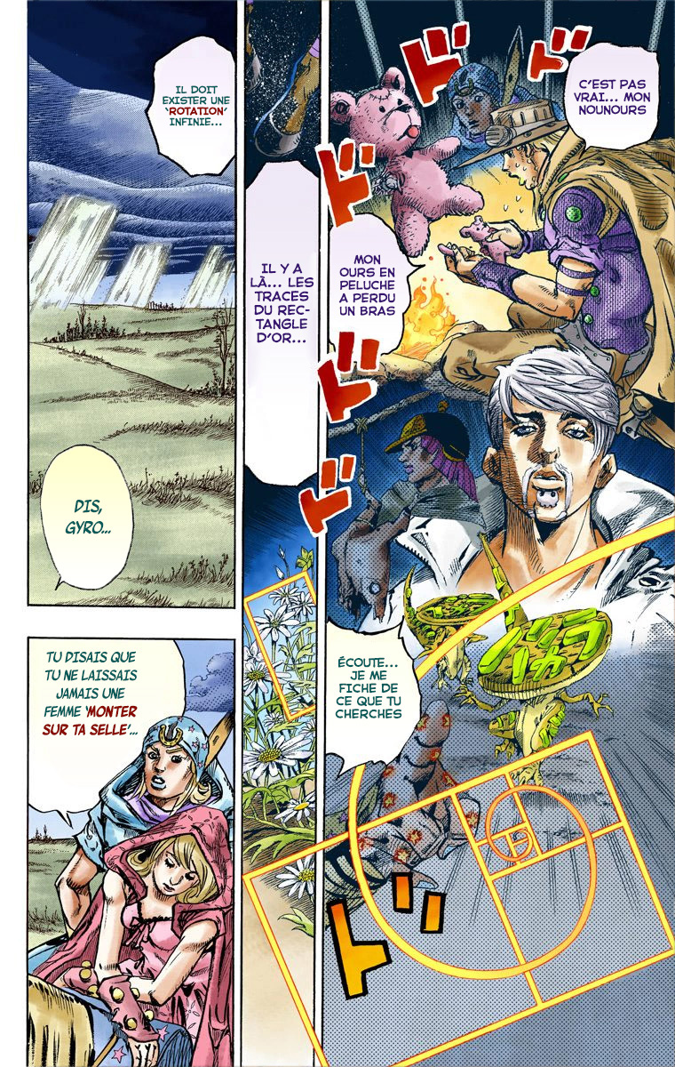 Read JoJo's Bizarre Adventure Part 7 Steel Ball Run Official Colored FR Manga Online