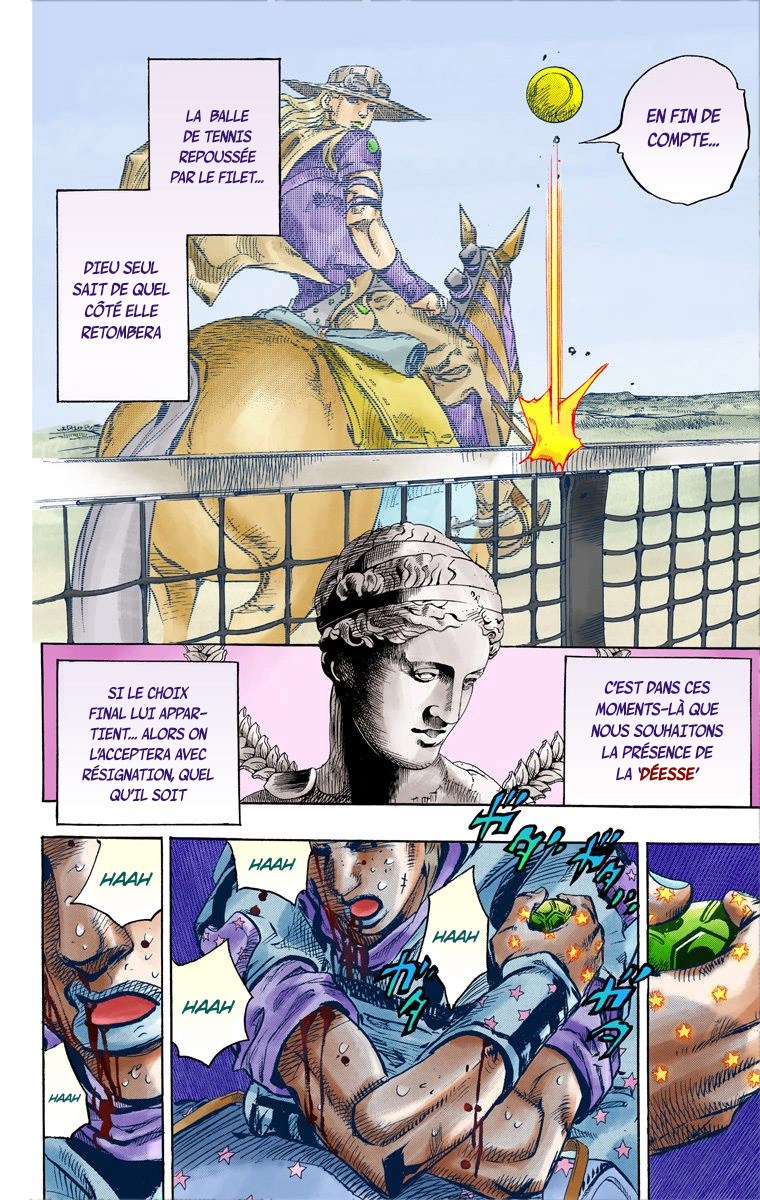 Read JoJo's Bizarre Adventure Part 7 Steel Ball Run Official Colored FR Manga Online
