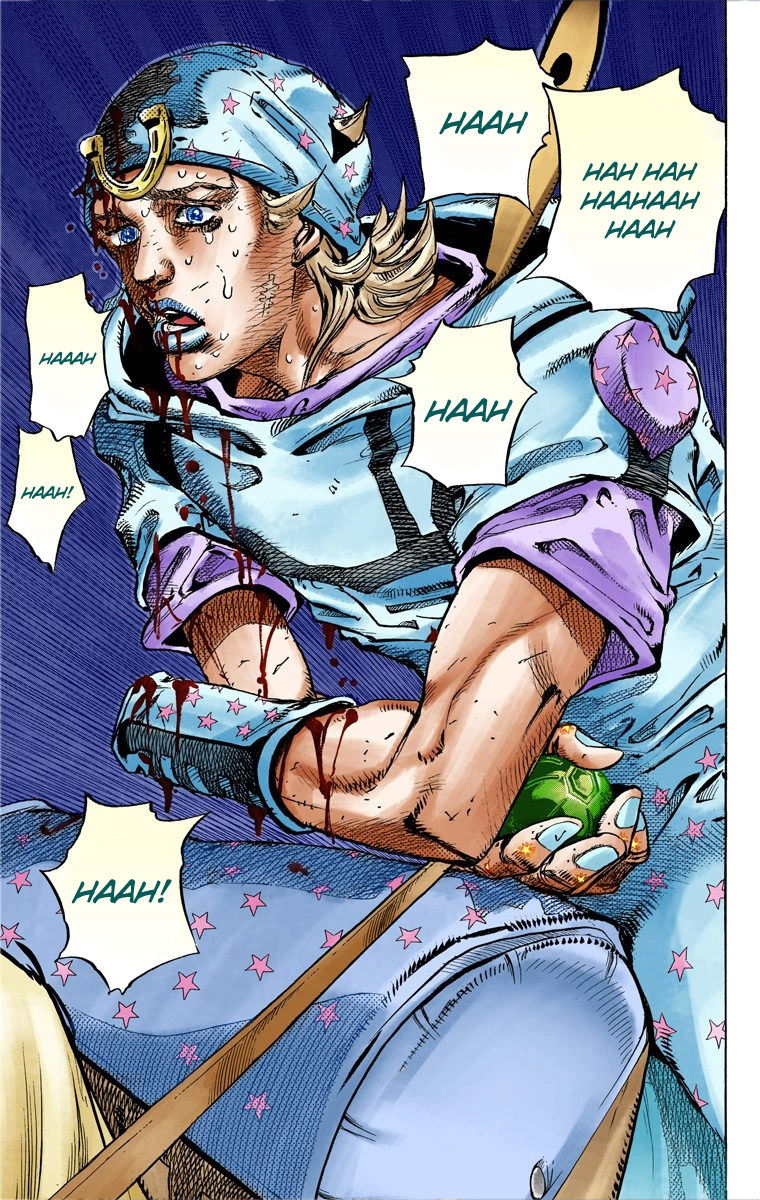 Read JoJo's Bizarre Adventure Part 7 Steel Ball Run Official Colored FR Manga Online